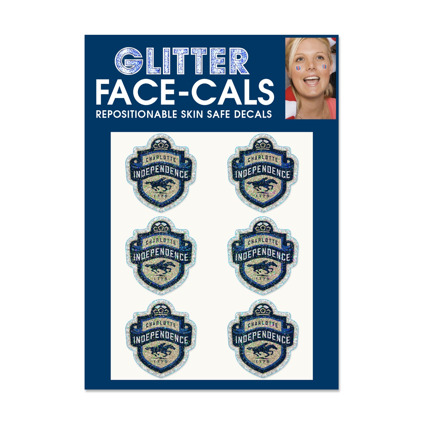 Decal: Face-cals (Glitter)