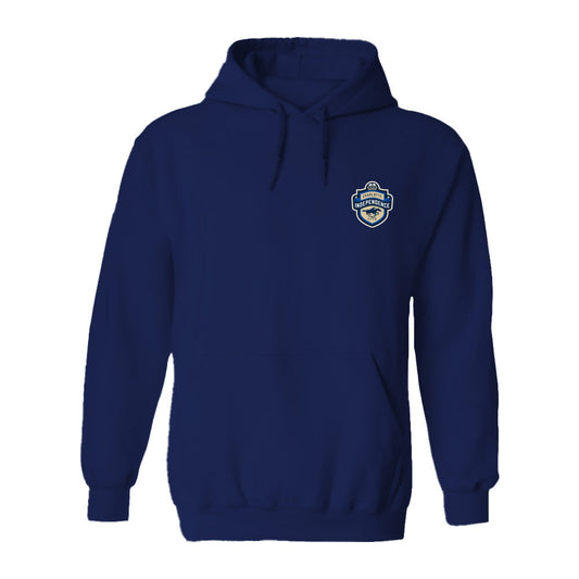 Charlotte Independence Women's Navy Pullover Cotton Hoodie